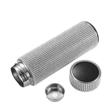 Load image into Gallery viewer, Rhinestone Stainless Steel Smart Temperature Water Bottle