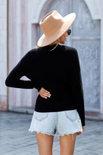 Load image into Gallery viewer, V Neck Wrap Front Knitted Top
