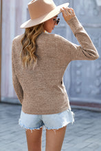 Load image into Gallery viewer, V Neck Wrap Front Knitted Top
