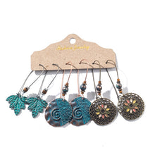 Load image into Gallery viewer, 3 Pairs Bohemian Earrings
