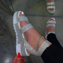 Load image into Gallery viewer, Rhinestone Sandals
